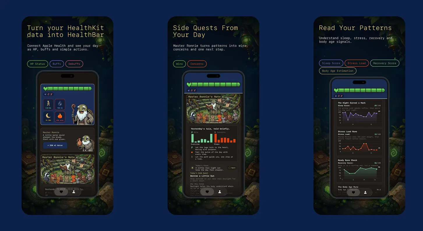 HealthBar — app preview 1