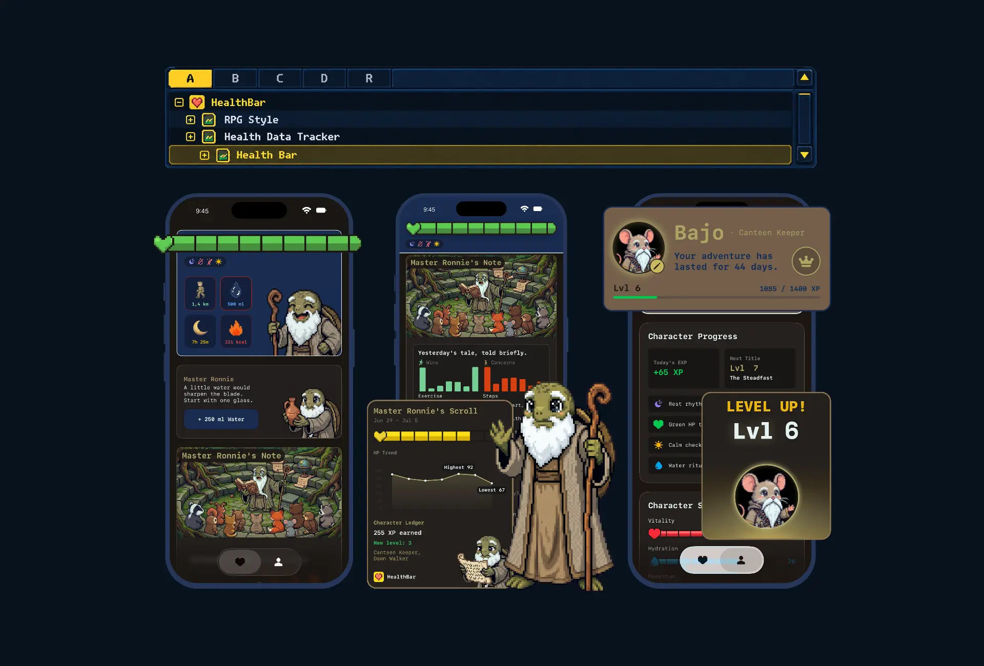 HealthBar preview