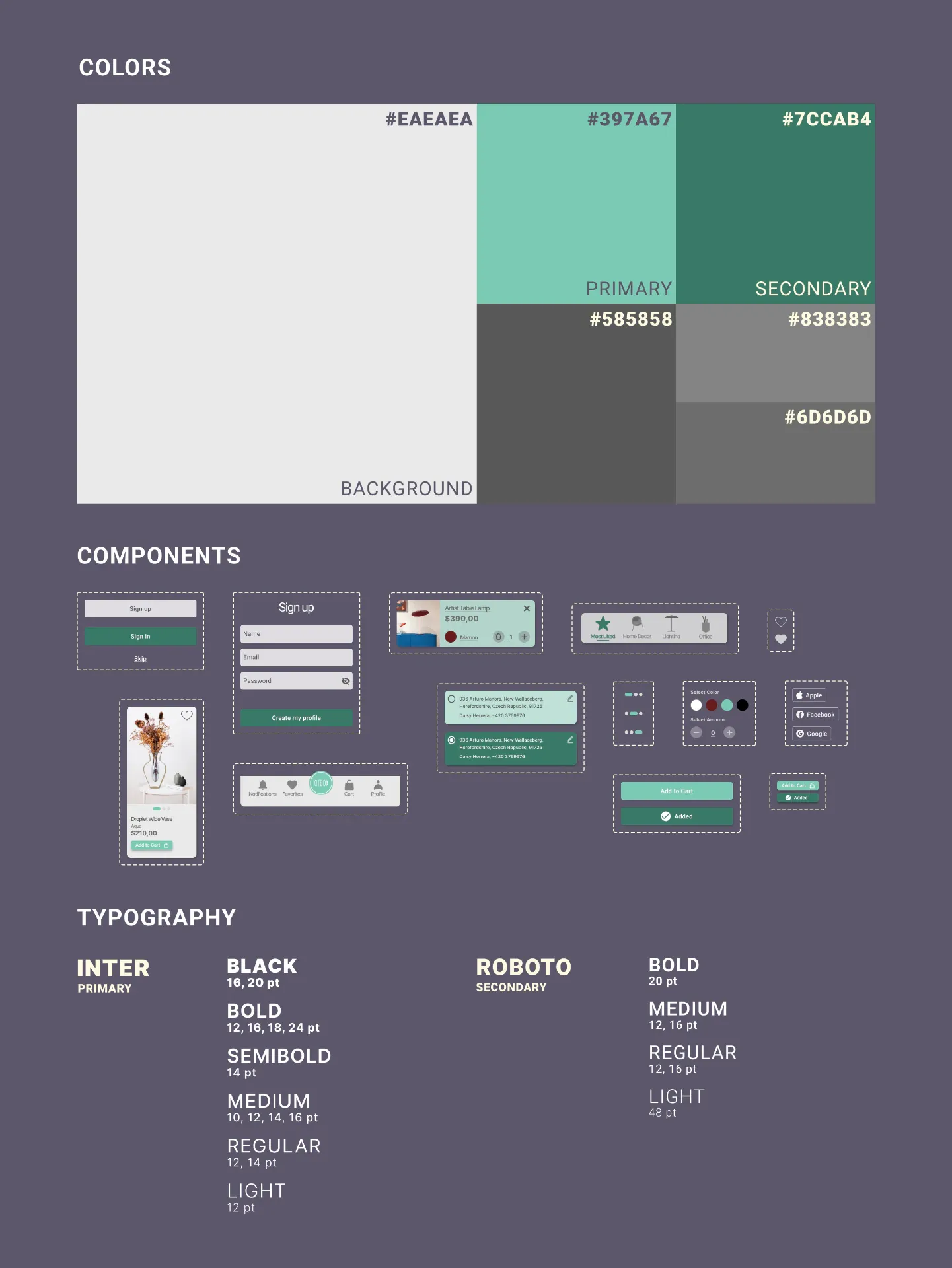 Kitbox — design system