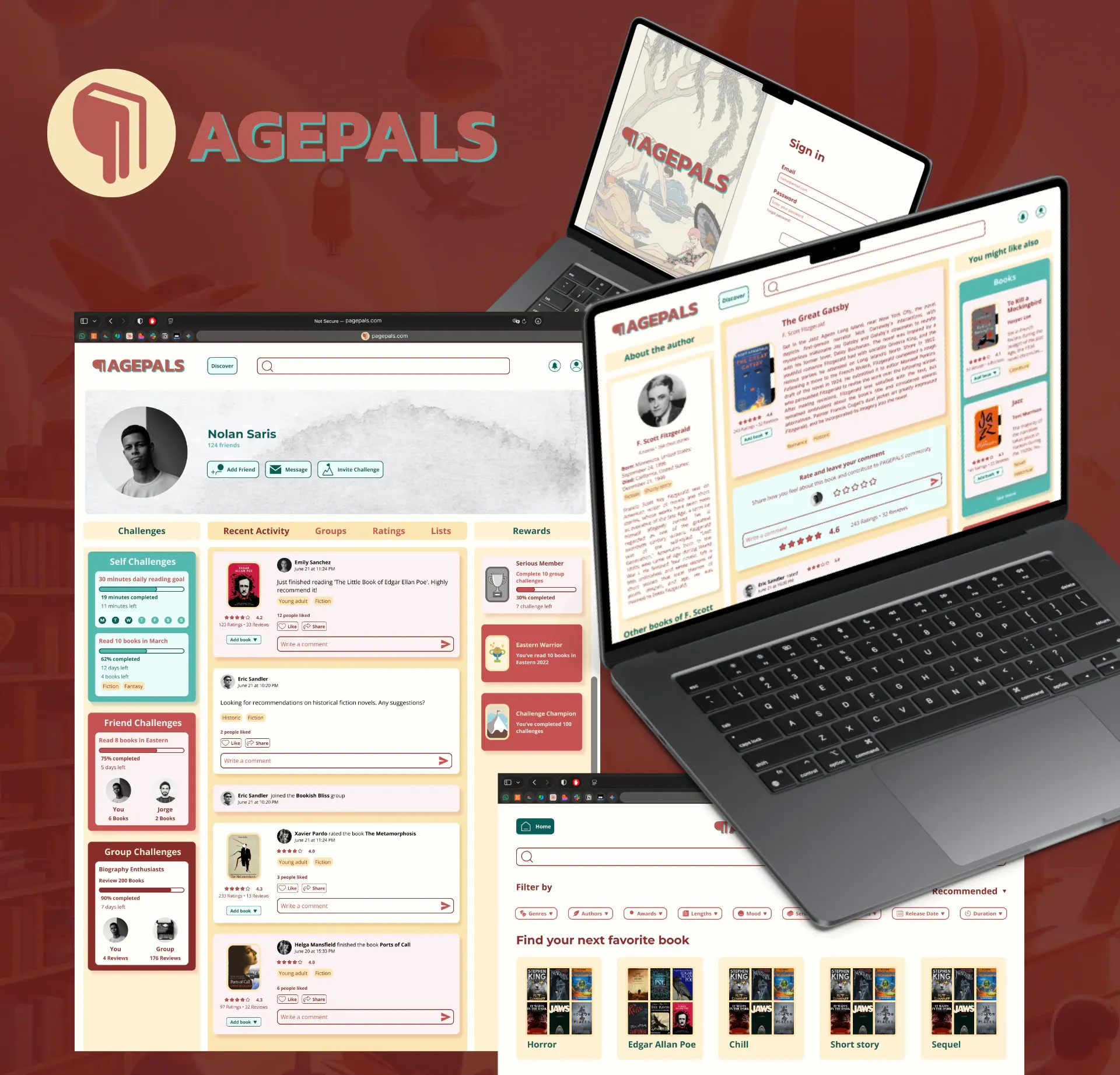 PagePals preview